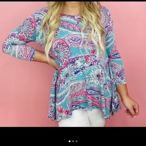 Floral in my paisley top